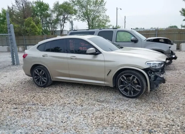 BMW X4 2019 vin 5UXUJ5C54KLJ63804 from auto auction Iaai