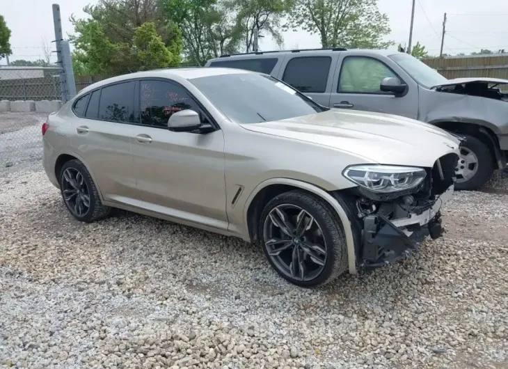 BMW X4 2019 vin 5UXUJ5C54KLJ63804 from auto auction Iaai