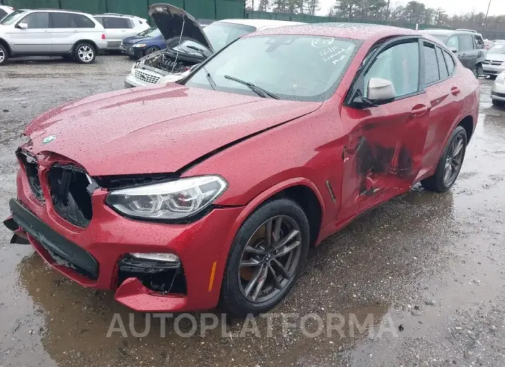 BMW X4 2019 vin 5UXUJ5C55KLJ63939 from auto auction Iaai