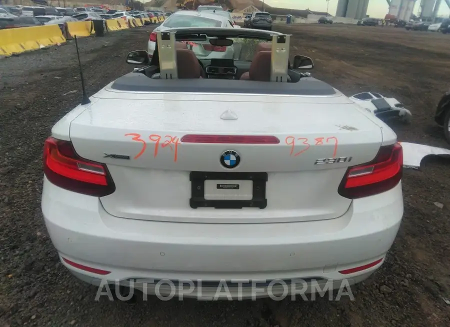 BMW 230I 2017 vin WBA2M9C54HV717232 from auto auction Iaai