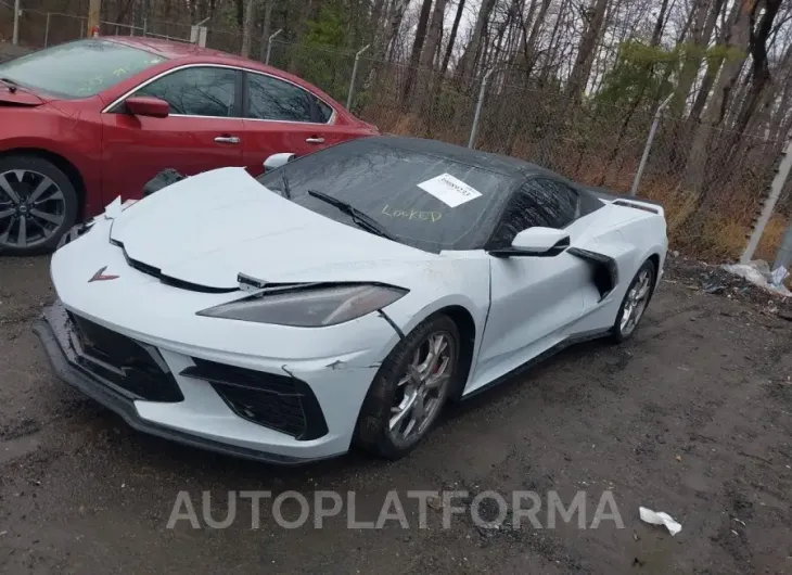 CHEVROLET CORVETTE STINGRAY 2022 vin 1G1YA2D49N5123484 from auto auction Iaai