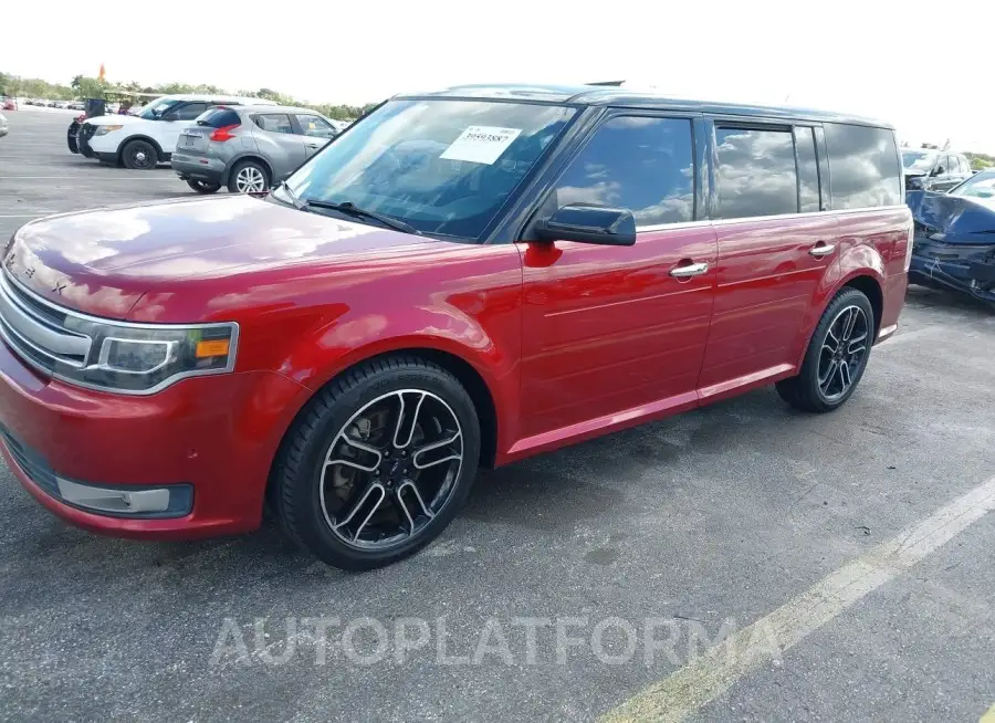 FORD FLEX 2015 vin 2FMHK6DT4FBA17214 from auto auction Iaai