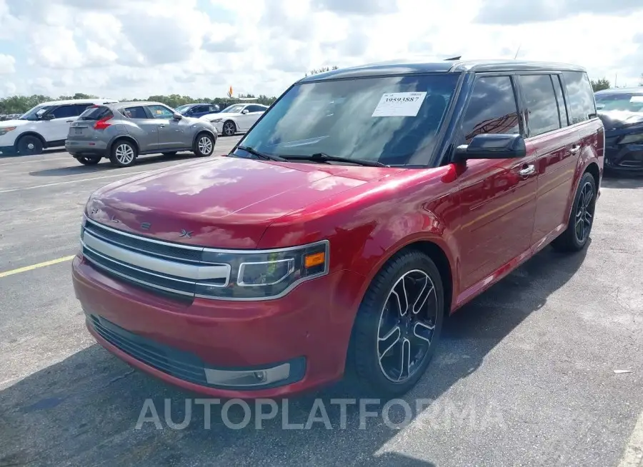 FORD FLEX 2015 vin 2FMHK6DT4FBA17214 from auto auction Iaai