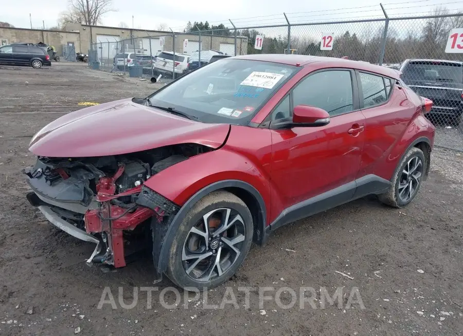 TOYOTA C-HR 2018 vin NMTKHMBX2JR004017 from auto auction Iaai