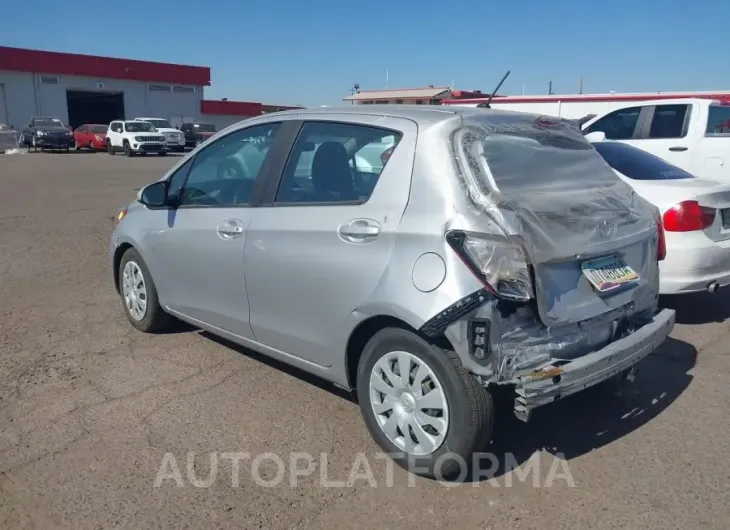 TOYOTA YARIS 2017 vin VNKKTUD30HA077055 from auto auction Iaai