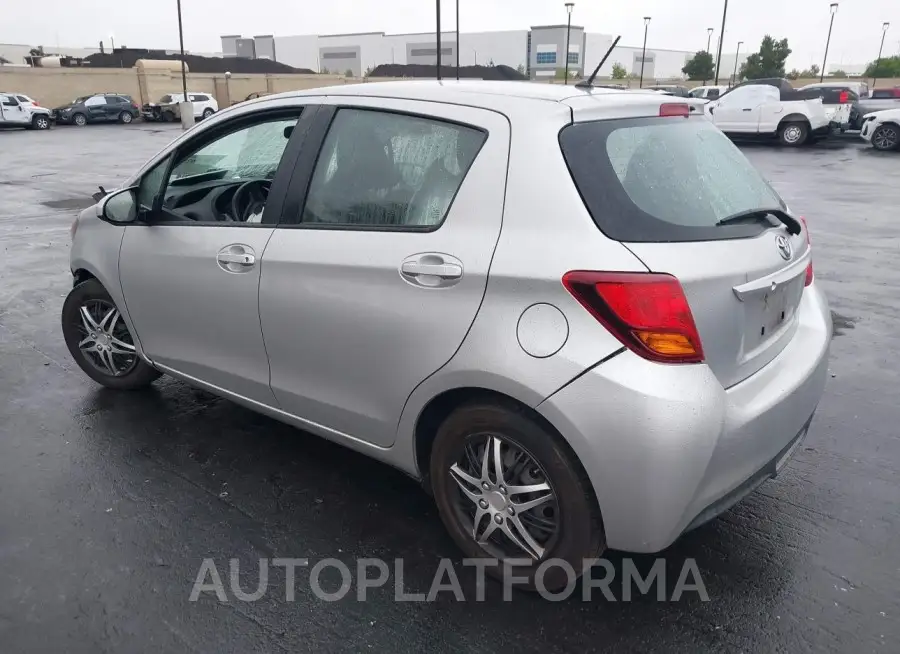 TOYOTA YARIS 2015 vin VNKKTUD38FA037223 from auto auction Iaai