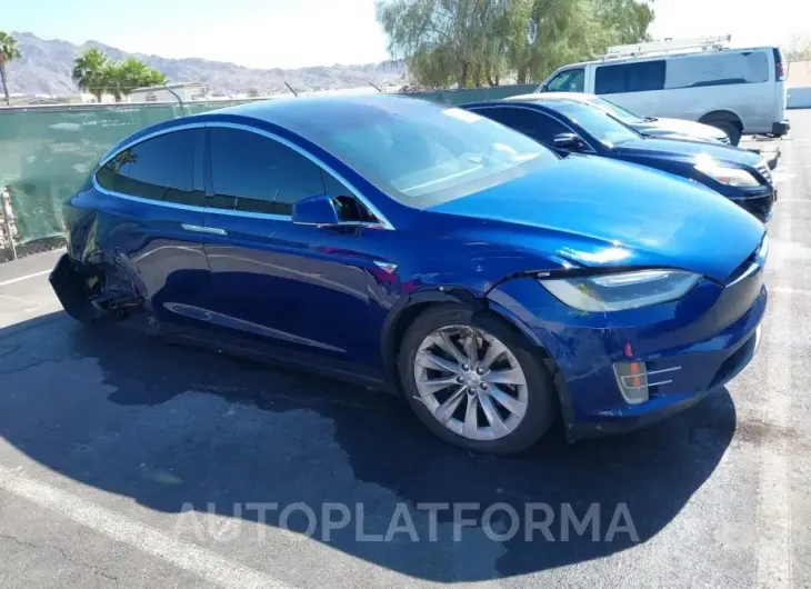 TESLA MODEL X 2016 vin 5YJXCBE27GF009057 from auto auction Iaai