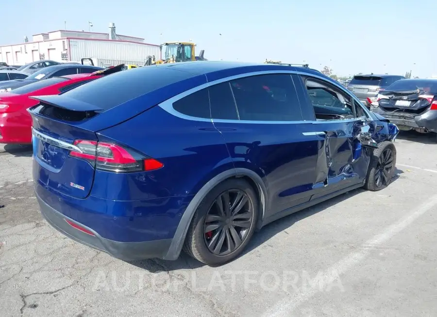 TESLA MODEL X 2016 vin 5YJXCBE49GF018148 from auto auction Iaai