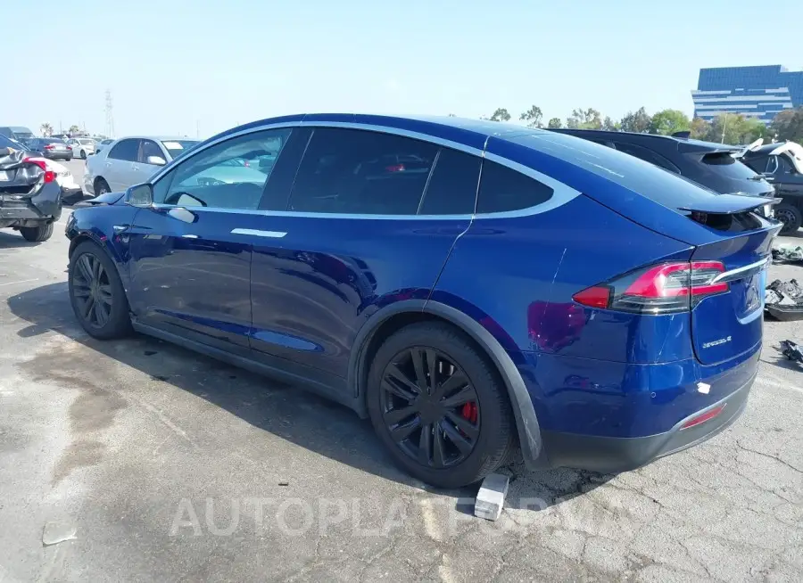 TESLA MODEL X 2016 vin 5YJXCBE49GF018148 from auto auction Iaai