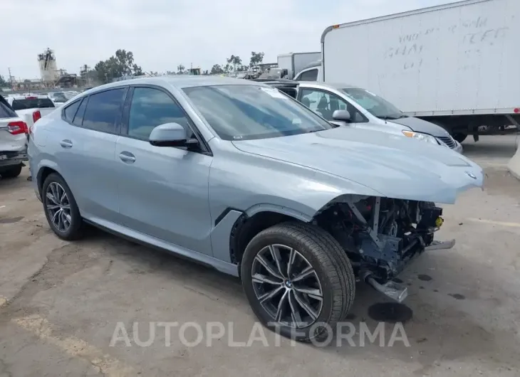 BMW X6 2024 vin 5UX33EX01R9R42931 from auto auction Iaai