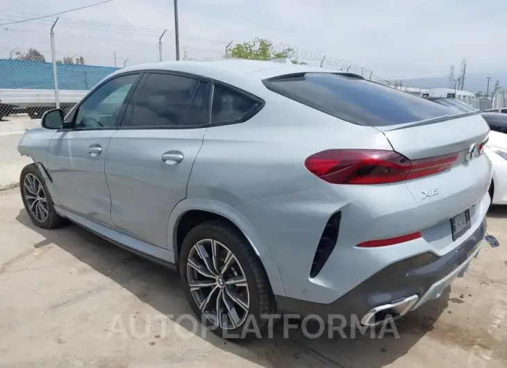 BMW X6 2024 vin 5UX33EX01R9R42931 from auto auction Iaai