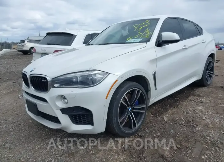 BMW X6 M 2016 vin 5YMKW8C55G0R43788 from auto auction Iaai