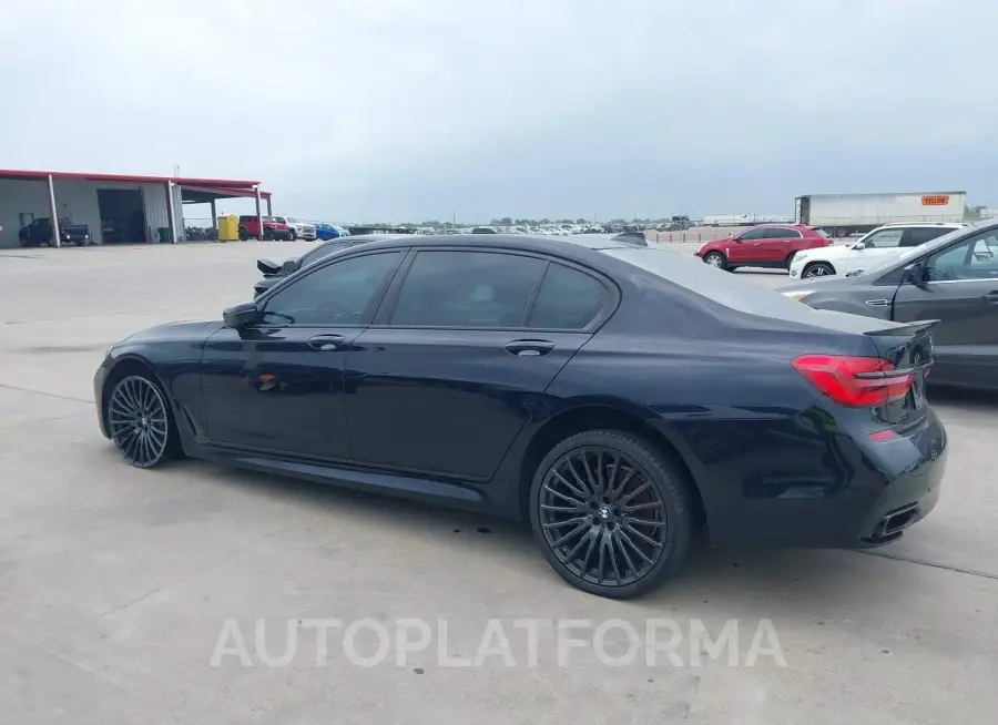 BMW 750I 2017 vin WBA7F0C53HGM21246 from auto auction Iaai