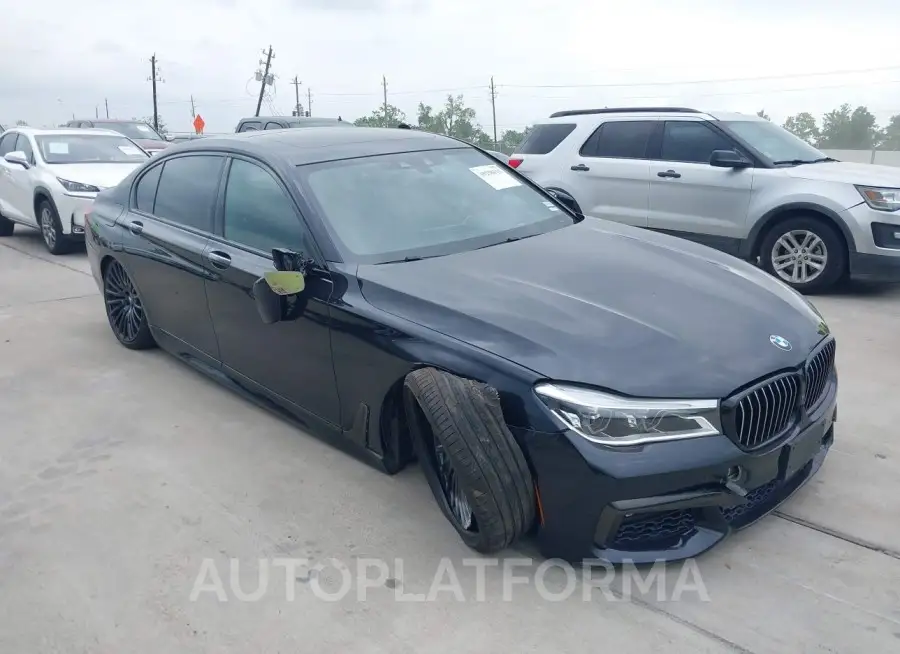 BMW 750I 2017 vin WBA7F0C53HGM21246 from auto auction Iaai