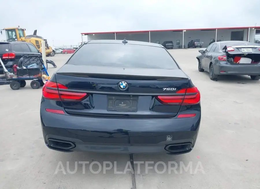 BMW 750I 2017 vin WBA7F0C53HGM21246 from auto auction Iaai