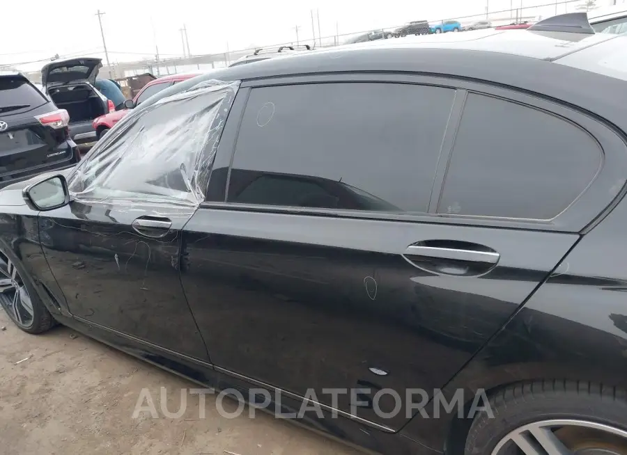 BMW 750I 2016 vin WBA7F2C58GG420698 from auto auction Iaai