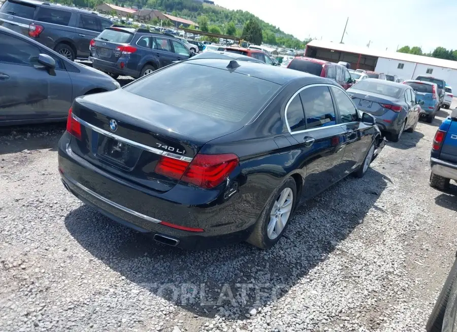 BMW 740LI 2015 vin WBAYE4C56FD138806 from auto auction Iaai