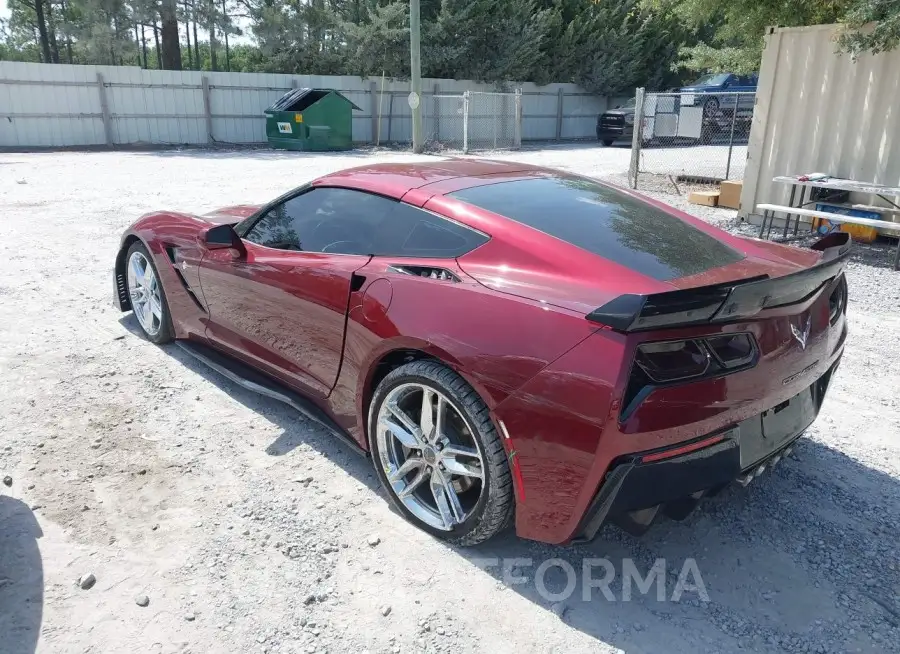 CHEVROLET CORVETTE 2019 vin 1G1YB2D76K5123462 from auto auction Iaai