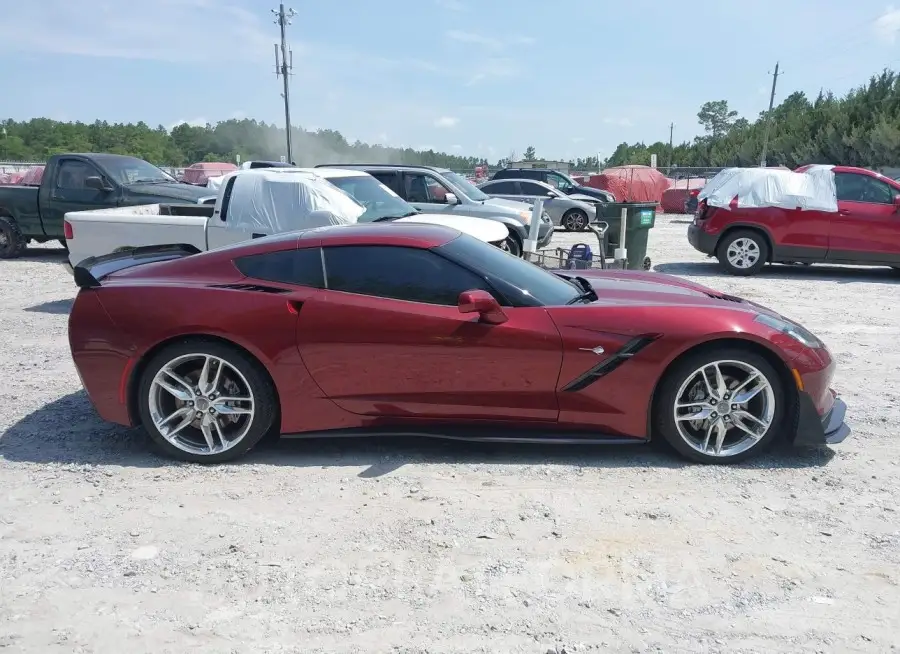 CHEVROLET CORVETTE 2019 vin 1G1YB2D76K5123462 from auto auction Iaai