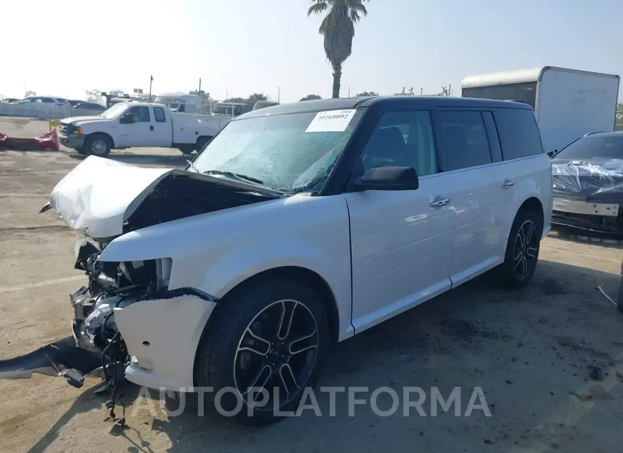 FORD FLEX 2015 vin 2FMGK5D8XFBA07126 from auto auction Iaai