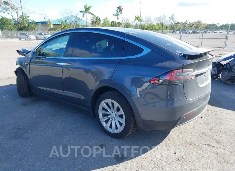 TESLA MODEL X 2020 vin 5YJXCDE25LF300162 from auto auction Iaai