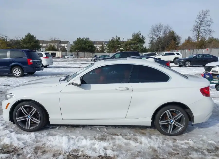 BMW 230I 2017 vin WBA2H9C51HV641795 from auto auction Iaai