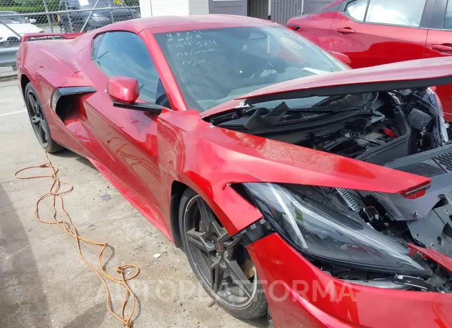 CHEVROLET CORVETTE STINGRAY 2024 vin 1G1YB2D46R5104314 from auto auction Iaai