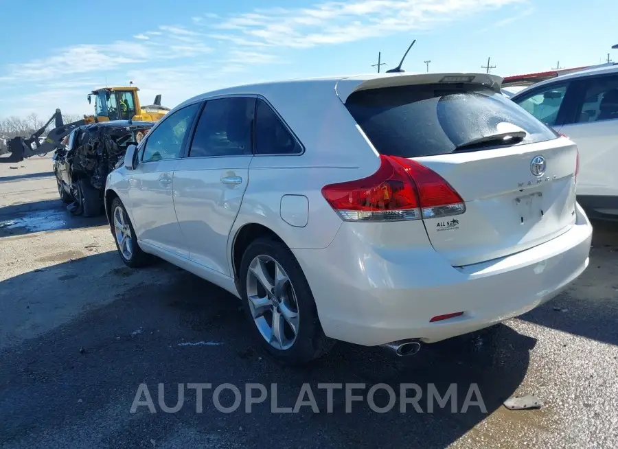 TOYOTA VENZA 2015 vin 4T3ZK3BB5FU073676 from auto auction Iaai