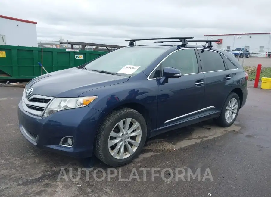 TOYOTA VENZA 2015 vin 4T3BA3BB2FU072392 from auto auction Iaai