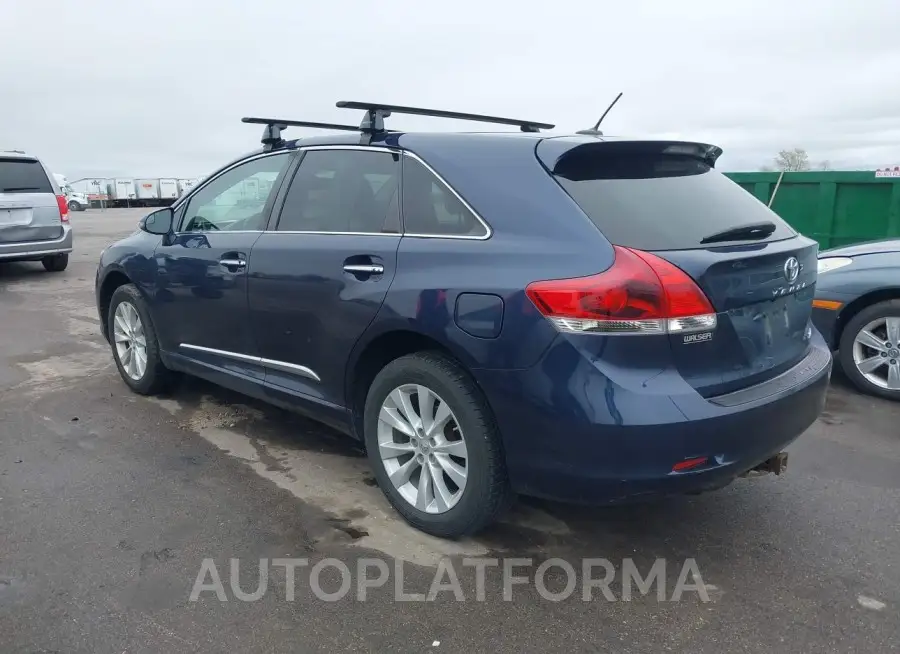 TOYOTA VENZA 2015 vin 4T3BA3BB2FU072392 from auto auction Iaai