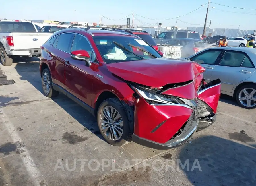 TOYOTA VENZA 2021 vin JTEAAAAH0MJ076650 from auto auction Iaai