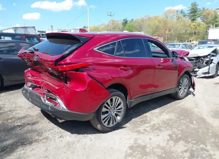 TOYOTA VENZA 2022 vin JTEAAAAH6NJ095009 from auto auction Iaai