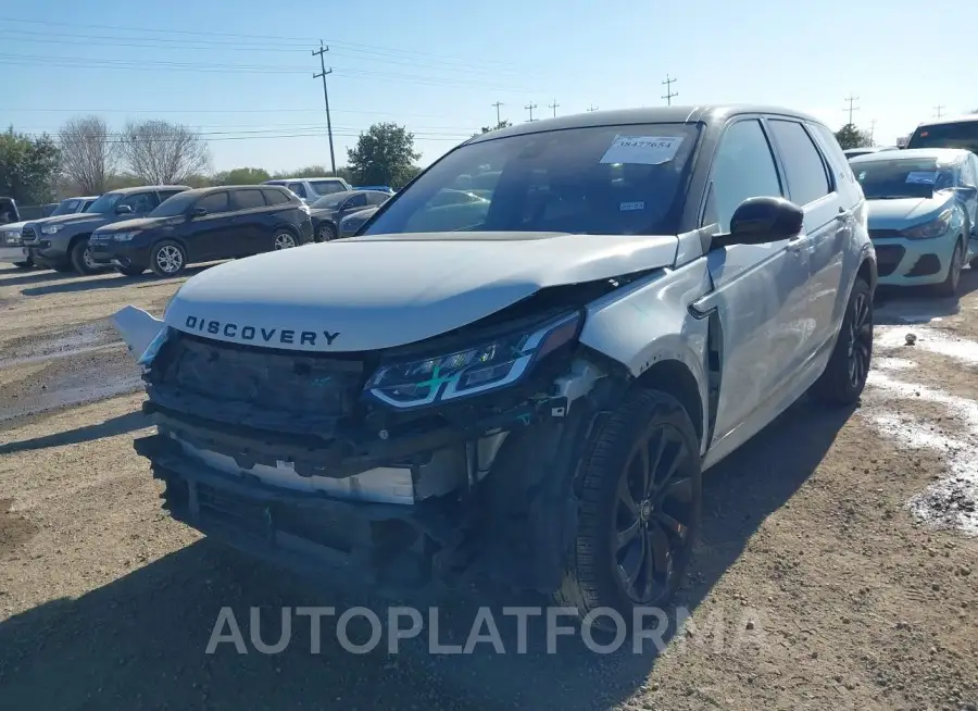 LAND ROVER DISCOVERY SPORT 2020 vin SALCT2FX2LH843152 from auto auction Iaai