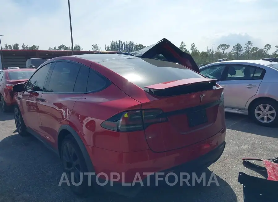 TESLA MODEL X 2022 vin 7SAXCAE51NF344576 from auto auction Iaai