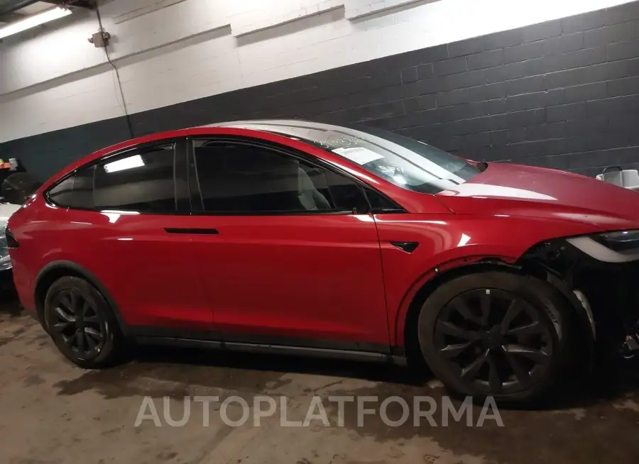 TESLA MODEL X 2023 vin 7SAXCBE52PF381015 from auto auction Iaai