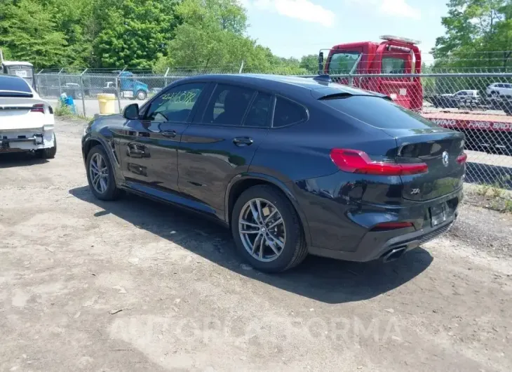 BMW X4 2020 vin 5UX2V5C01L9B14531 from auto auction Iaai