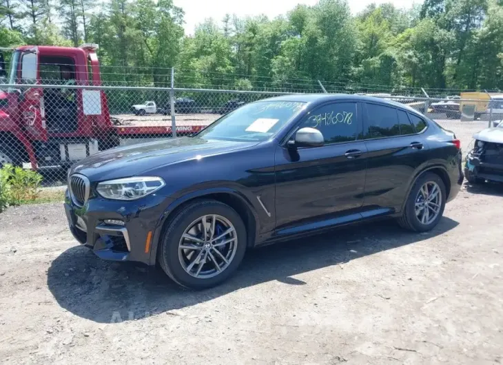 BMW X4 2020 vin 5UX2V5C01L9B14531 from auto auction Iaai