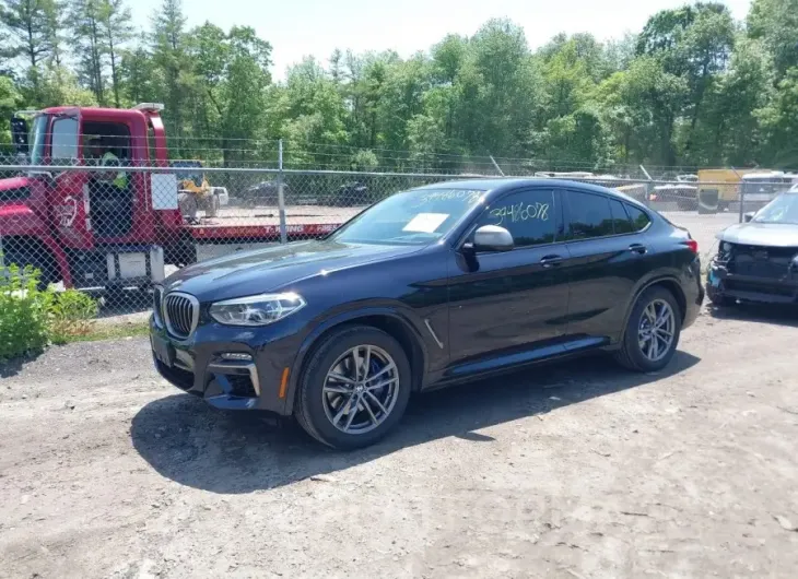 BMW X4 2020 vin 5UX2V5C01L9B14531 from auto auction Iaai