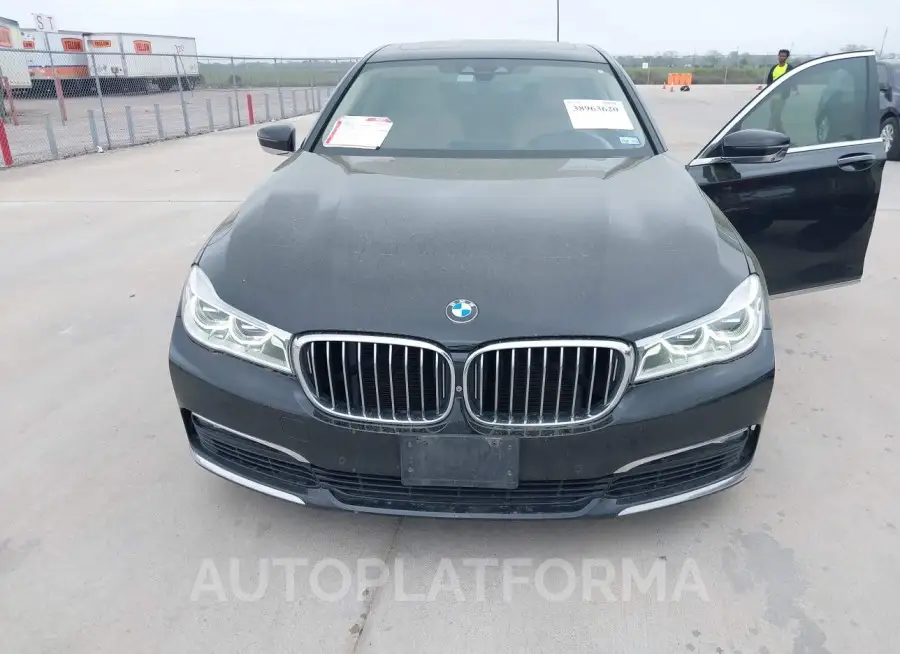 BMW 750I 2016 vin WBA7F0C51GGL99682 from auto auction Iaai