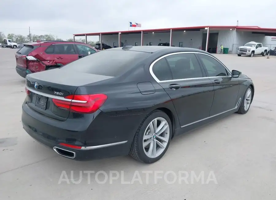 BMW 750I 2016 vin WBA7F0C51GGL99682 from auto auction Iaai