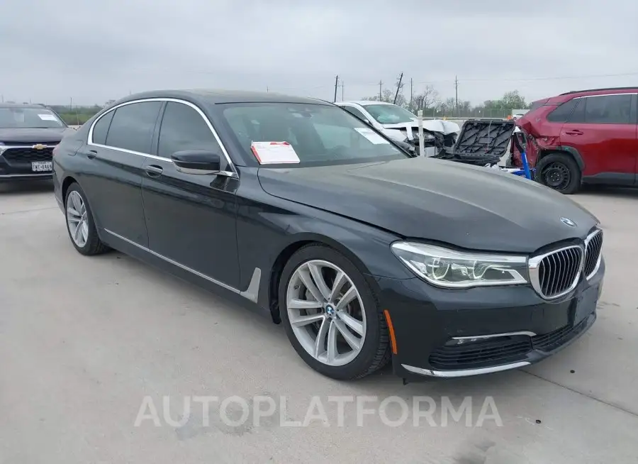 BMW 750I 2016 vin WBA7F0C51GGL99682 from auto auction Iaai