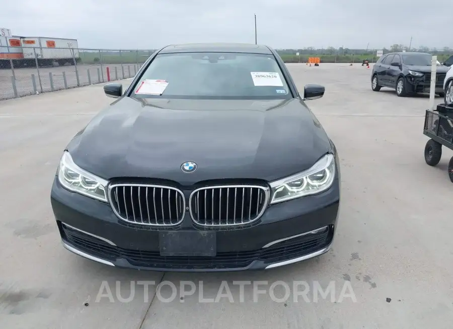 BMW 750I 2016 vin WBA7F0C51GGL99682 from auto auction Iaai