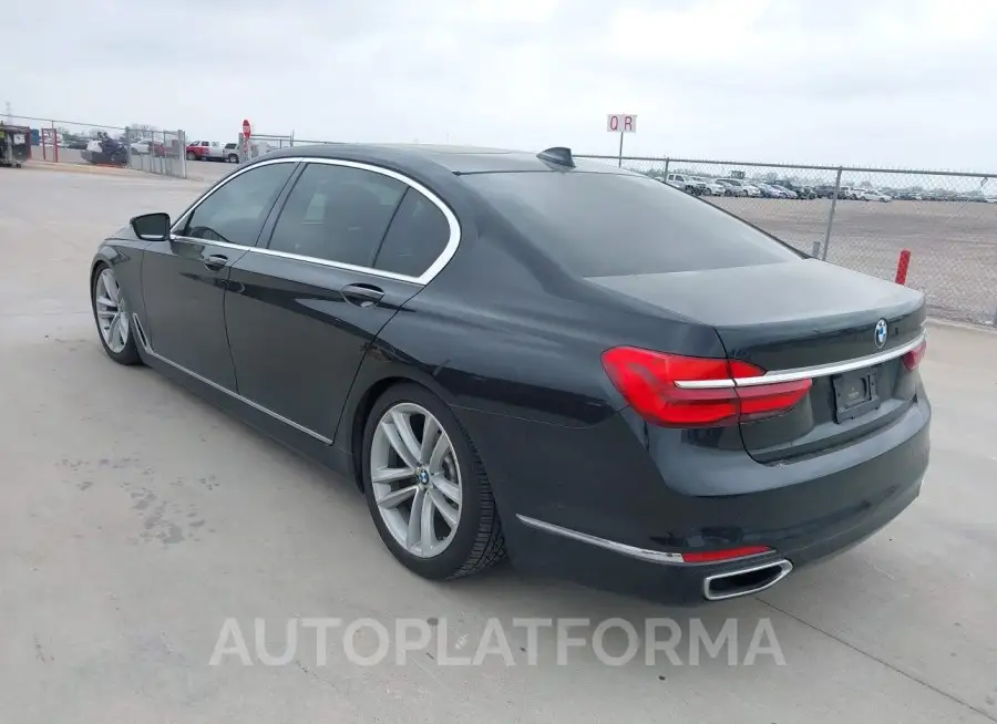 BMW 750I 2016 vin WBA7F0C51GGL99682 from auto auction Iaai