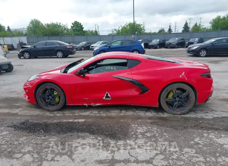 CHEVROLET CORVETTE STINGRAY 2022 vin 1G1YA2D45N5121733 from auto auction Iaai