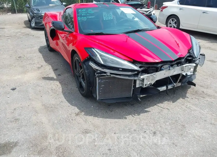 CHEVROLET CORVETTE STINGRAY 2021 vin 1G1YB3D47M5102070 from auto auction Iaai