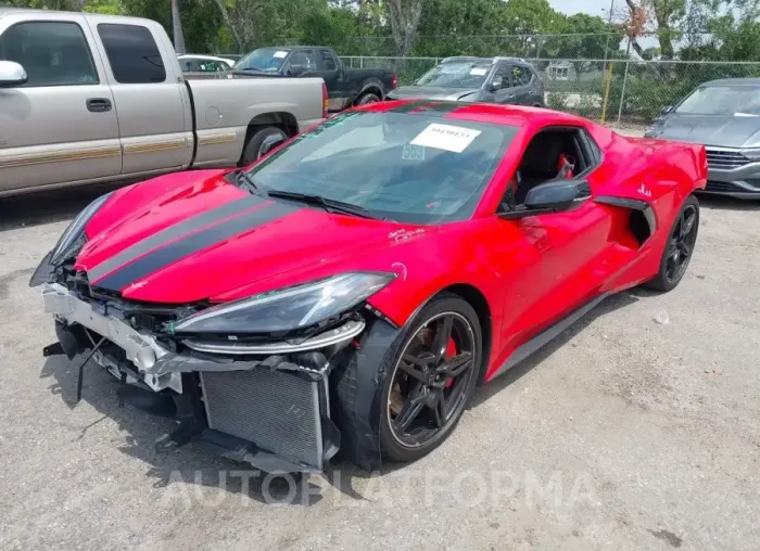 CHEVROLET CORVETTE STINGRAY 2021 vin 1G1YB3D47M5102070 from auto auction Iaai