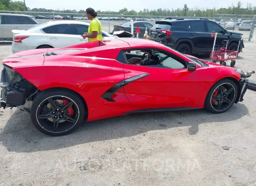 CHEVROLET CORVETTE STINGRAY 2021 vin 1G1YB3D47M5102070 from auto auction Iaai