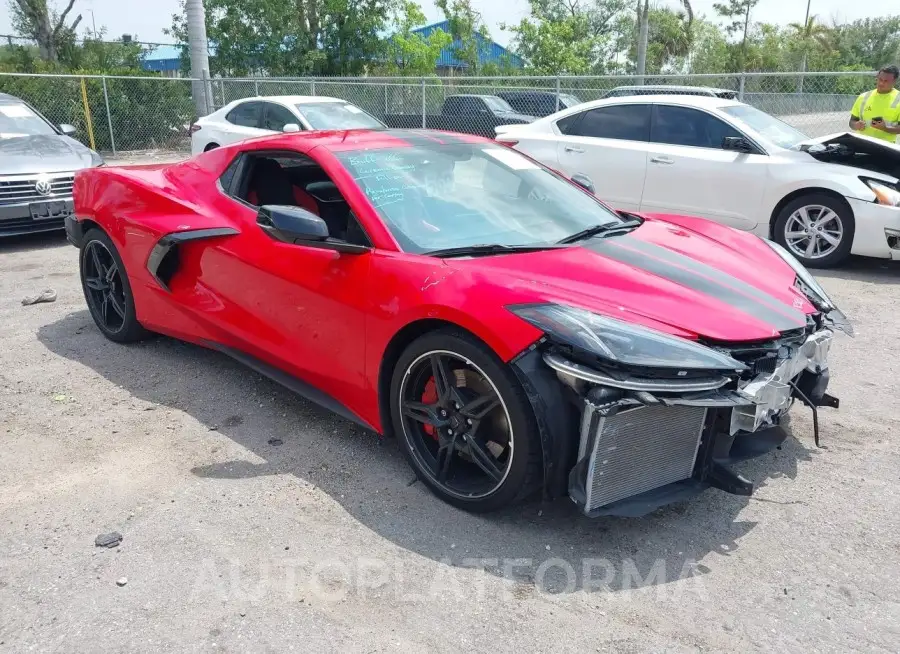 CHEVROLET CORVETTE STINGRAY 2021 vin 1G1YB3D47M5102070 from auto auction Iaai