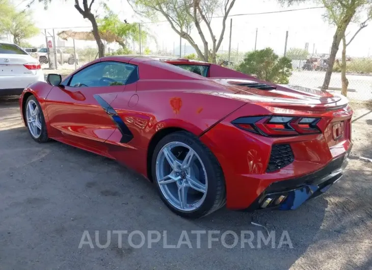 CHEVROLET CORVETTE STINGRAY 2021 vin 1G1YC3D40M5117572 from auto auction Iaai