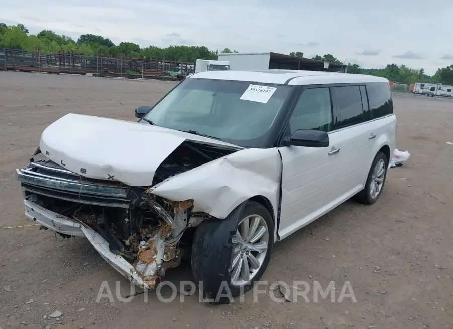 FORD FLEX 2018 vin 2FMHK6C8XJBA10435 from auto auction Iaai